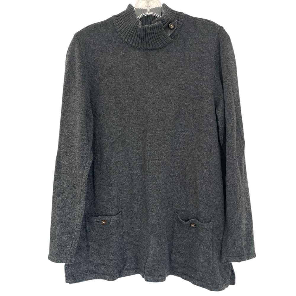 Chico’s women Gray Women's Sweater